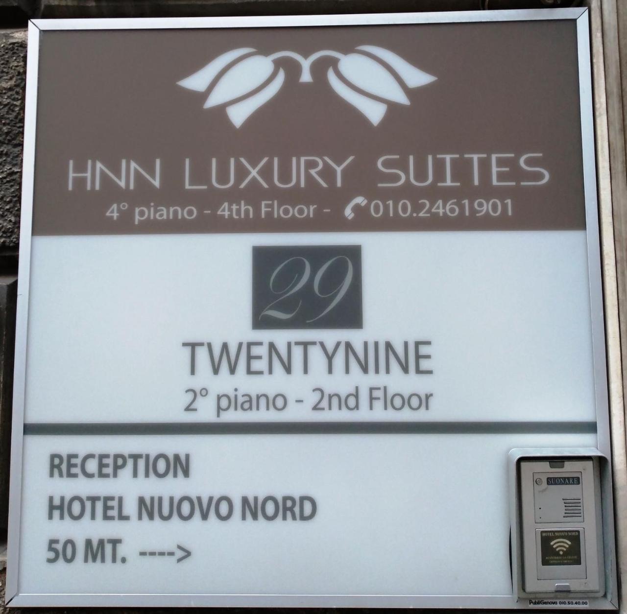 Hotel Twenty Nine Génova Exterior foto